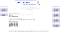 Desktop Screenshot of excli.de